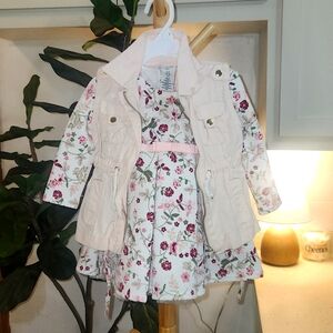 2-Piece Toddler Girl 24 Month Sweater Dress and 2T Vest